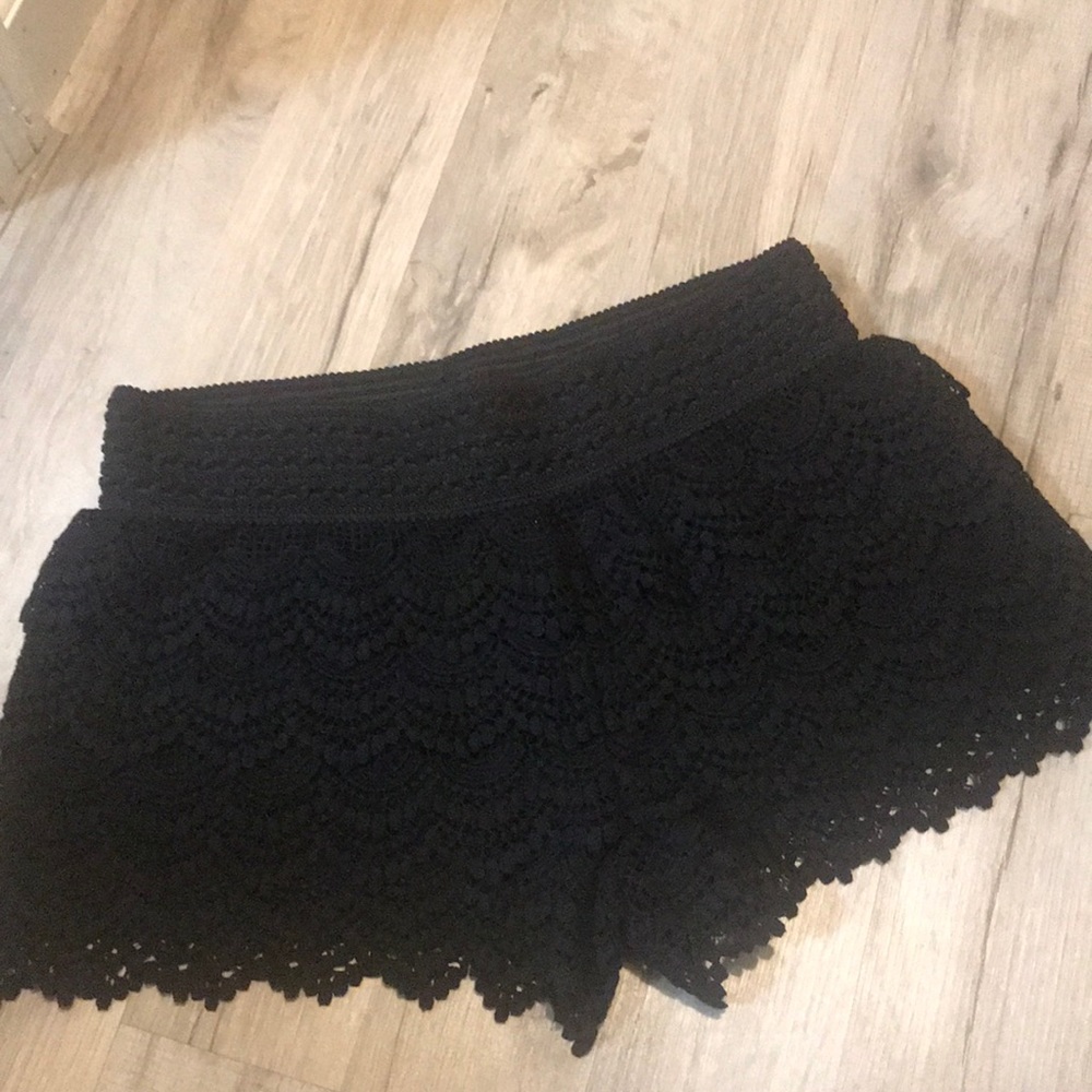 Black shorts